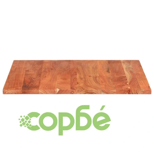 Плот за маса 80x80x2,5 см квадратен масивна акация ➤ топ цена ➤ sorbe.bg