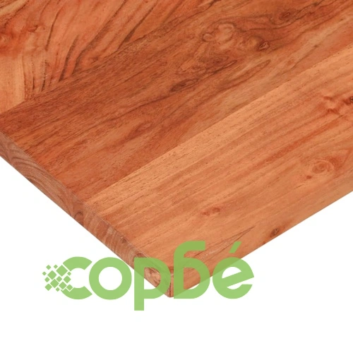 Плот за маса 80x80x2,5 см квадратен масивна акация ➤ топ цена ➤ sorbe.bg