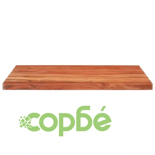 Плот за маса, 90x80x2,5 см, правоъгълен, акация масив ➤ топ цена ➤ sorbe.bg