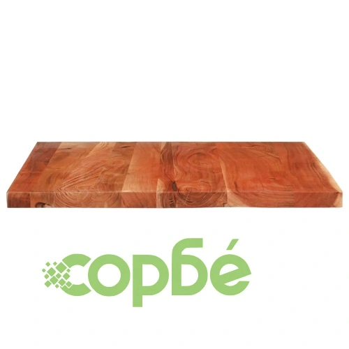 Плот за маса, 100x80x2,5 см, правоъгълен, акация масив ➤ топ цена ➤ sorbe.bg