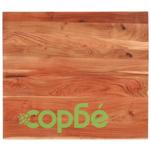 Плот за маса, 110x80x2,5 см, правоъгълен, акация масив ➤ топ цена ➤ sorbe.bg
