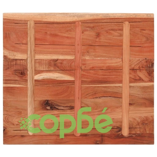 Плот за маса, 110x80x2,5 см, правоъгълен, акация масив ➤ топ цена ➤ sorbe.bg