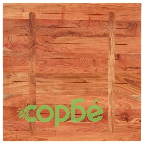 Плот за маса 90x90x2,5 см квадратен масивна акация ➤ топ цена ➤ sorbe.bg