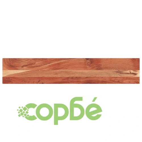 Плот за маса, 180x30x3,8 см, правоъгълен, акация масив ➤ топ цена ➤ sorbe.bg