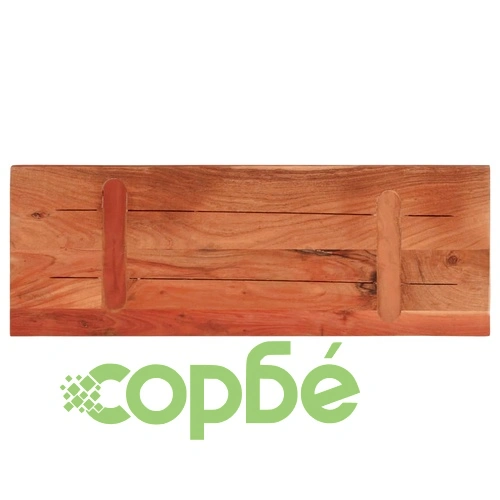 Плот за маса, 80x40x3,8 см, правоъгълен, акация масив ➤ топ цена ➤ sorbe.bg