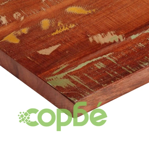 Плот за маса 120x40x2,5 см правоъгълен регенерирано дърво масив ➤ топ цена ➤ sorbe.bg