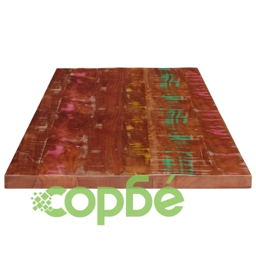 Плот за маса 100x50x2,5 см правоъгълен регенерирано дърво масив ➤ топ цена ➤ sorbe.bg