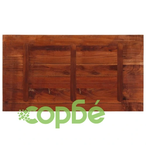 Плот за маса 100x50x2,5 см правоъгълен регенерирано дърво масив ➤ топ цена ➤ sorbe.bg