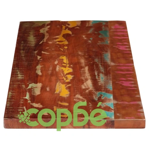 Плот за маса 140x60x1,5 см правоъгълен регенерирано дърво масив ➤ топ цена ➤ sorbe.bg