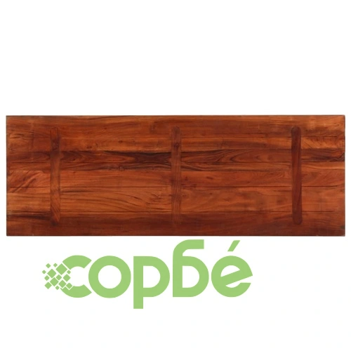 Плот за маса 140x60x1,5 см правоъгълен регенерирано дърво масив ➤ топ цена ➤ sorbe.bg