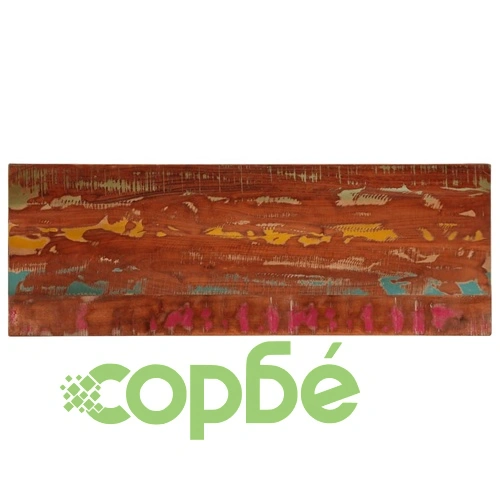 Плот за маса 140x60x2,5 см правоъгълен регенерирано дърво масив ➤ топ цена ➤ sorbe.bg