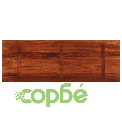 Плот за маса 140x60x2,5 см правоъгълен регенерирано дърво масив ➤ топ цена ➤ sorbe.bg