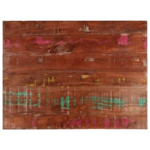 Плот за маса 80x70x2,5 см правоъгълен регенерирано дърво масив