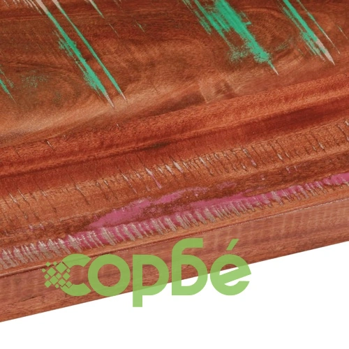 Плот за маса 110x80x2,5 см правоъгълен регенерирано дърво масив ➤ топ цена ➤ sorbe.bg