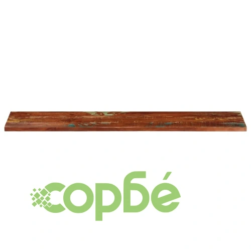 Плот за маса 180x40x3,8 см правоъгълен регенерирано дърво масив ➤ топ цена ➤ sorbe.bg
