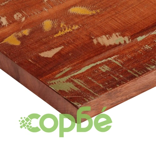 Плот за маса 180x40x3,8 см правоъгълен регенерирано дърво масив ➤ топ цена ➤ sorbe.bg