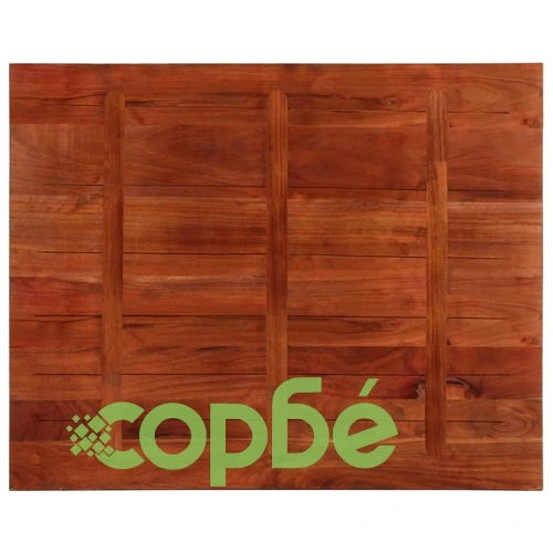 Плот за маса 110x80x2,5 см правоъгълен регенерирано дърво масив ➤ топ цена ➤ sorbe.bg