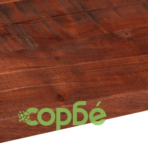 Плот за маса 120x60x3,8 см правоъгълен регенерирано дърво масив ➤ топ цена ➤ sorbe.bg