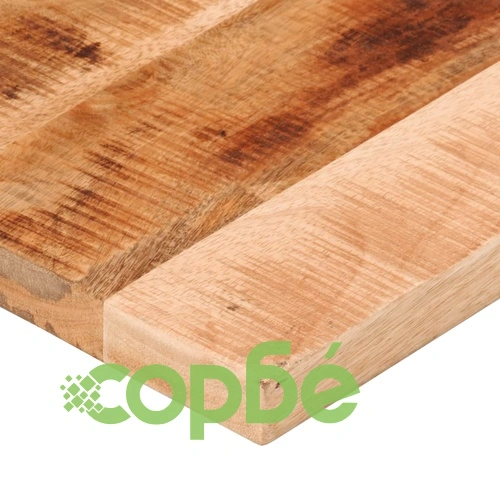 Плот за маса 140x40x2,5см правоъгълен масивно дърво грубо манго ➤ топ цена ➤ sorbe.bg