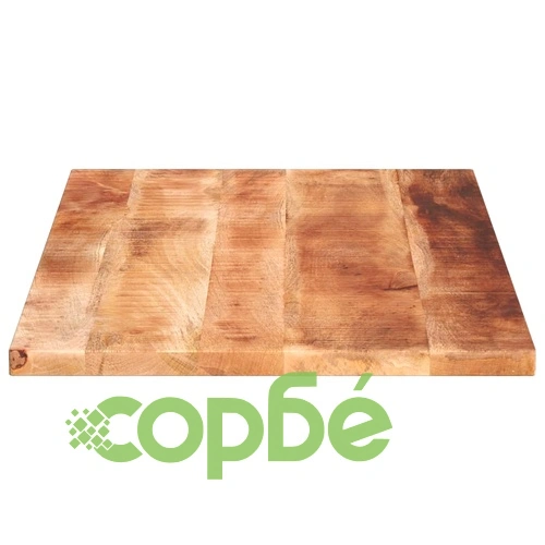 Плот за маса 120x60x2,5см правоъгълен масивно дърво грубо манго ➤ топ цена ➤ sorbe.bg