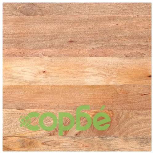 Плот за маса 80x80x2,5 см квадратен манго масив ➤ топ цена ➤ sorbe.bg