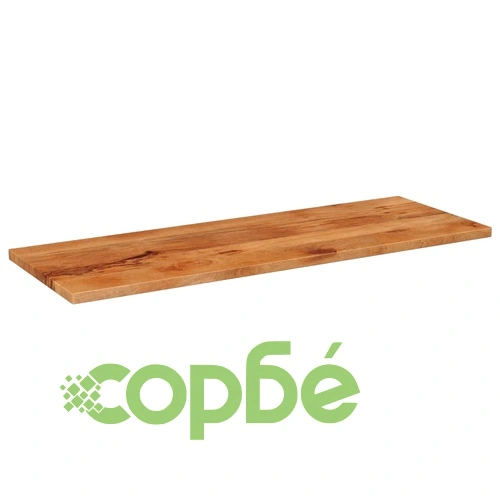 Плот за маса, 160x50x2,5 см, правоъгълен, манго масив ➤ топ цена ➤ sorbe.bg