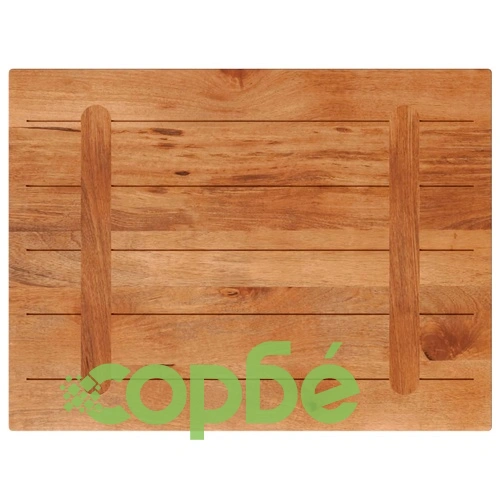 Плот за маса, 90x70x3,8 см, правоъгълен, манго масив ➤ топ цена ➤ sorbe.bg