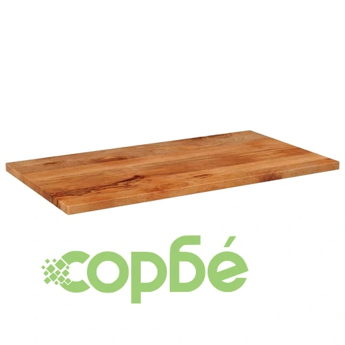 Плот за маса, 100x70x3,8 см, правоъгълен, манго масив ➤ топ цена ➤ sorbe.bg