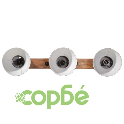 Стенна лампа 25 W състарено синьо 65x25 см E27 ➤ топ цена ➤ sorbe.bg