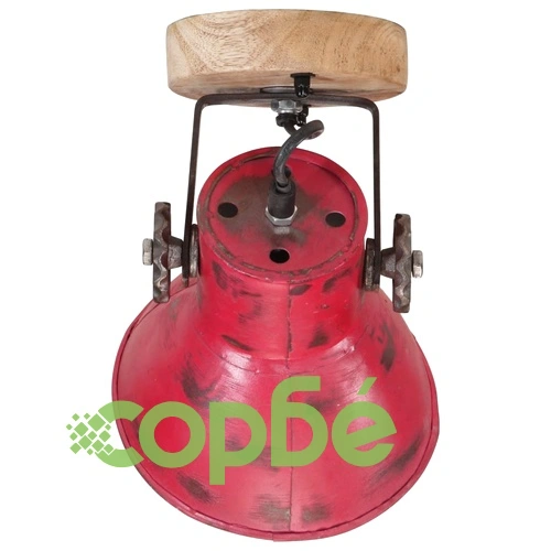 Стенна лампа 25 W състарено червено 11,5x11,5x25 см E27 ➤ топ цена ➤ sorbe.bg