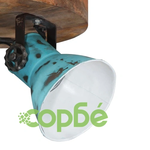 Лампа за таван 25 W синя 35x35x25 см E27 ➤ топ цена ➤ sorbe.bg