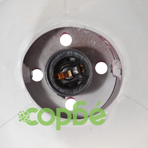 Лампа за таван 25 W червена 35x35x25 см E27 ➤ топ цена ➤ sorbe.bg