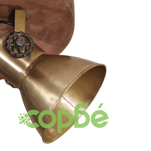 Лампа за таван 25 W, античен месинг, 50x50x25 см, E27 ➤ топ цена ➤ sorbe.bg