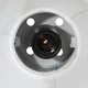 Стенна лампа 25 W състарено синьо 96x15x20 см E27
