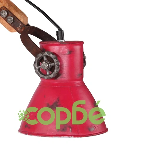 Стенна лампа 25 W състарено червено 96x15x20 см E27 ➤ топ цена ➤ sorbe.bg