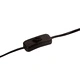 Стенна лампа 25 W състарено червено 96x15x20 см E27