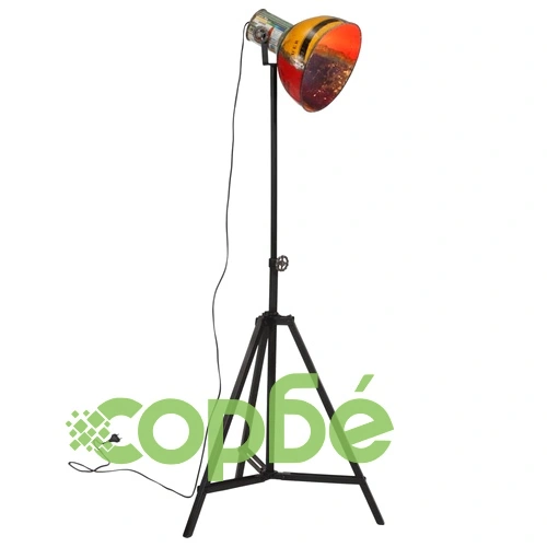 Подова лампа, 25 W, многоцветна, 61x61x90/150 см, E27 ➤ топ цена ➤ sorbe.bg