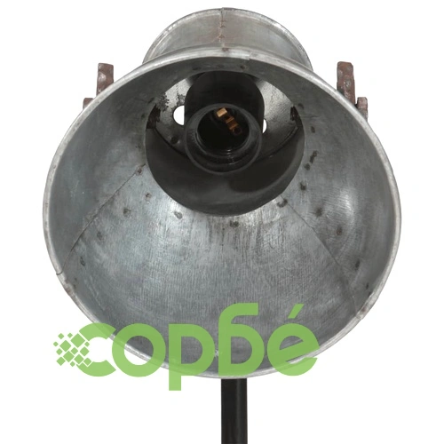 Подова лампа, 25 W, винтидж, сребриста, 35x35x65/95 см, E27 ➤ топ цена ➤ sorbe.bg