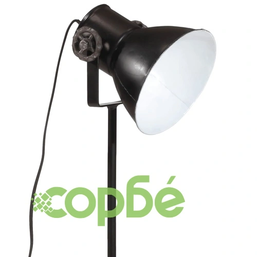 Подова лампа, 25 W, черна, 35x35x65/95 см, E27 ➤ топ цена ➤ sorbe.bg