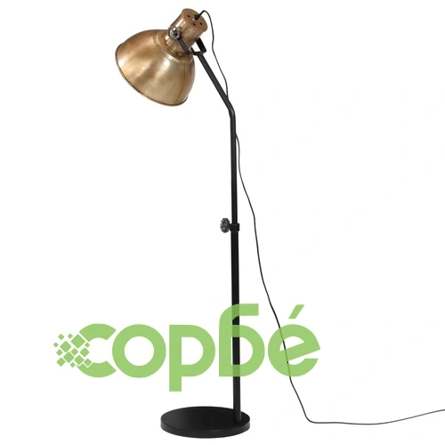 Подова лампа, 25 W, античен месинг, 30x30x90-150 см, E27 ➤ топ цена ➤ sorbe.bg