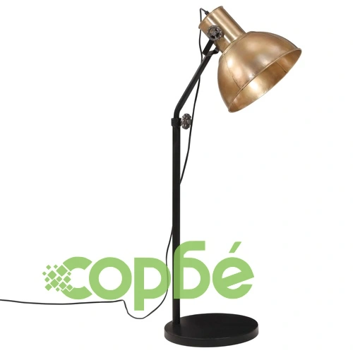 Подова лампа, 25 W, античен месинг, 30x30x90-150 см, E27 ➤ топ цена ➤ sorbe.bg