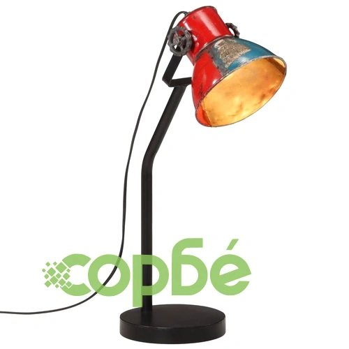 Настолна лампа 25 W многоцветна 17x17x60 см E27 ➤ топ цена ➤ sorbe.bg