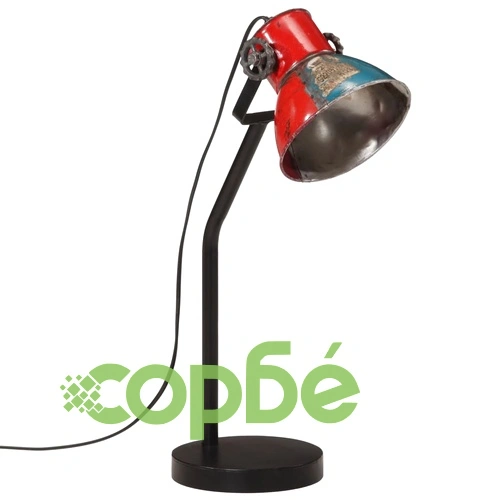 Настолна лампа 25 W многоцветна 17x17x60 см E27 ➤ топ цена ➤ sorbe.bg