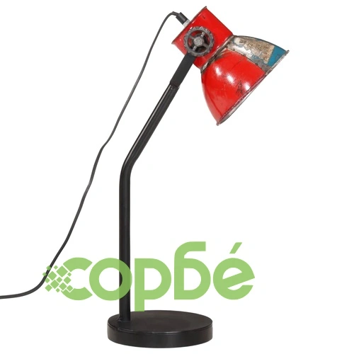 Настолна лампа 25 W многоцветна 17x17x60 см E27 ➤ топ цена ➤ sorbe.bg