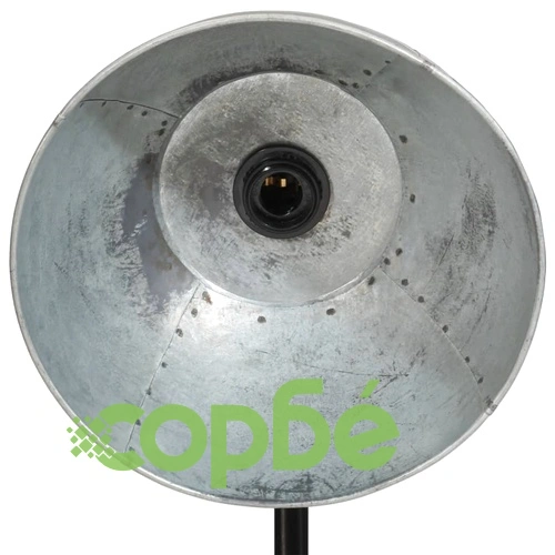 Подова лампа, 25 W, винтидж, сребриста, 75x75x90-150 см, E27 ➤ топ цена ➤ sorbe.bg