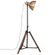 Подова лампа, 25 W, античен месинг, 75x75x90-150 см, E27