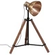 Подова лампа, 25 W, античен месинг, 75x75x90-150 см, E27