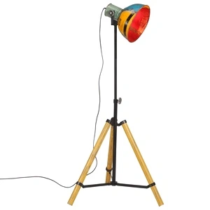 Подова лампа, 25 W, многоцветна, 75x75x90-150 см, E27