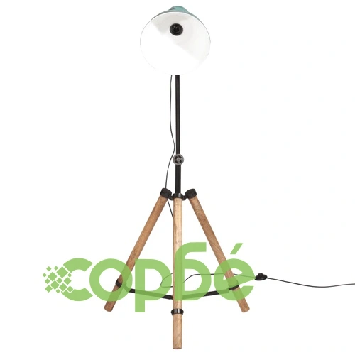 Подова лампа 25 W винтидж състарено синьо 75x75x90-150 см E27 ➤ топ цена ➤ sorbe.bg