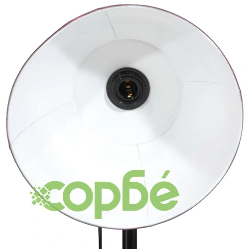 Подова лампа 25 W винтидж състарено червено 75x75x90-150 см E27 ➤ топ цена ➤ sorbe.bg